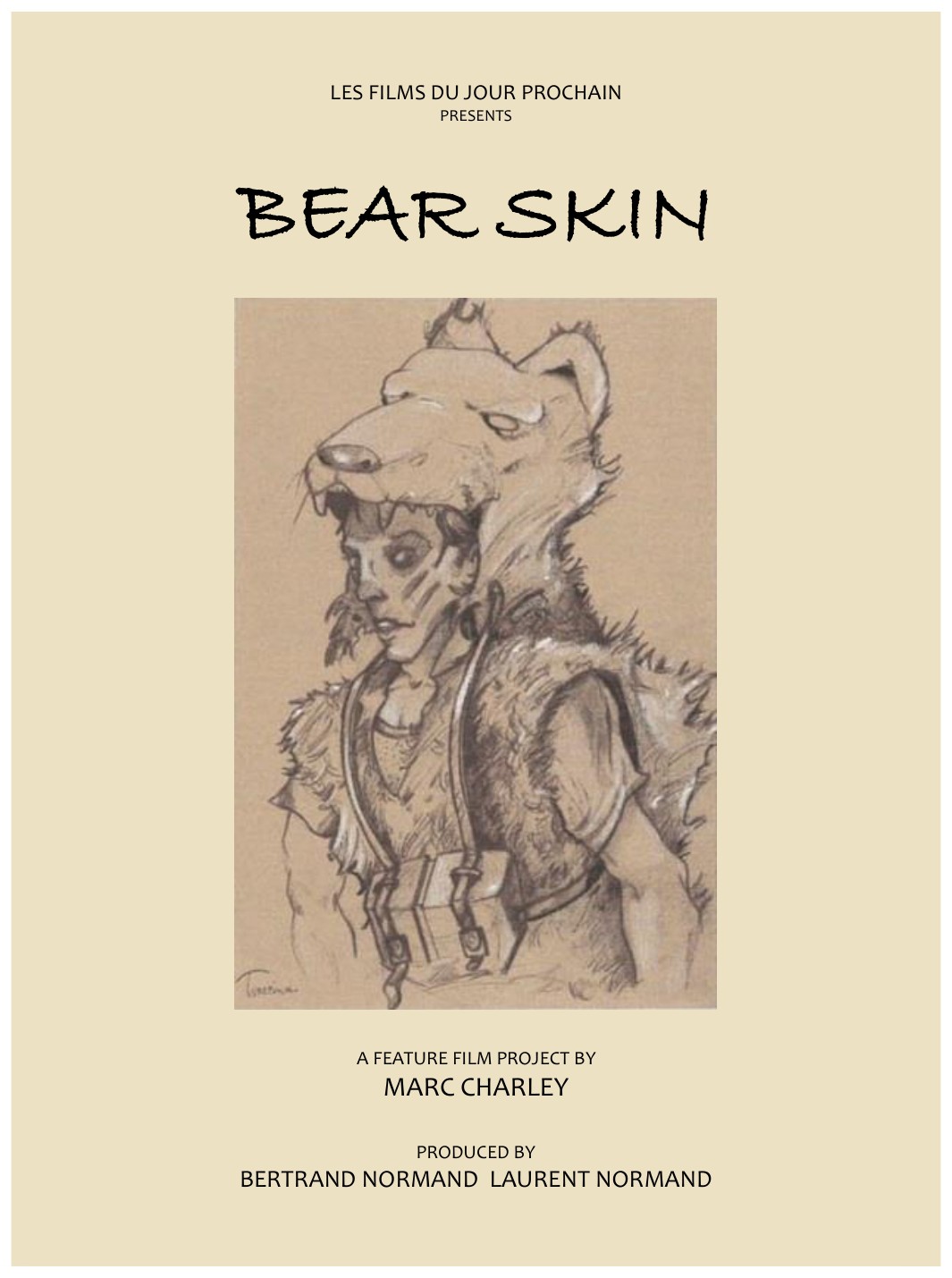 bear-skin poster